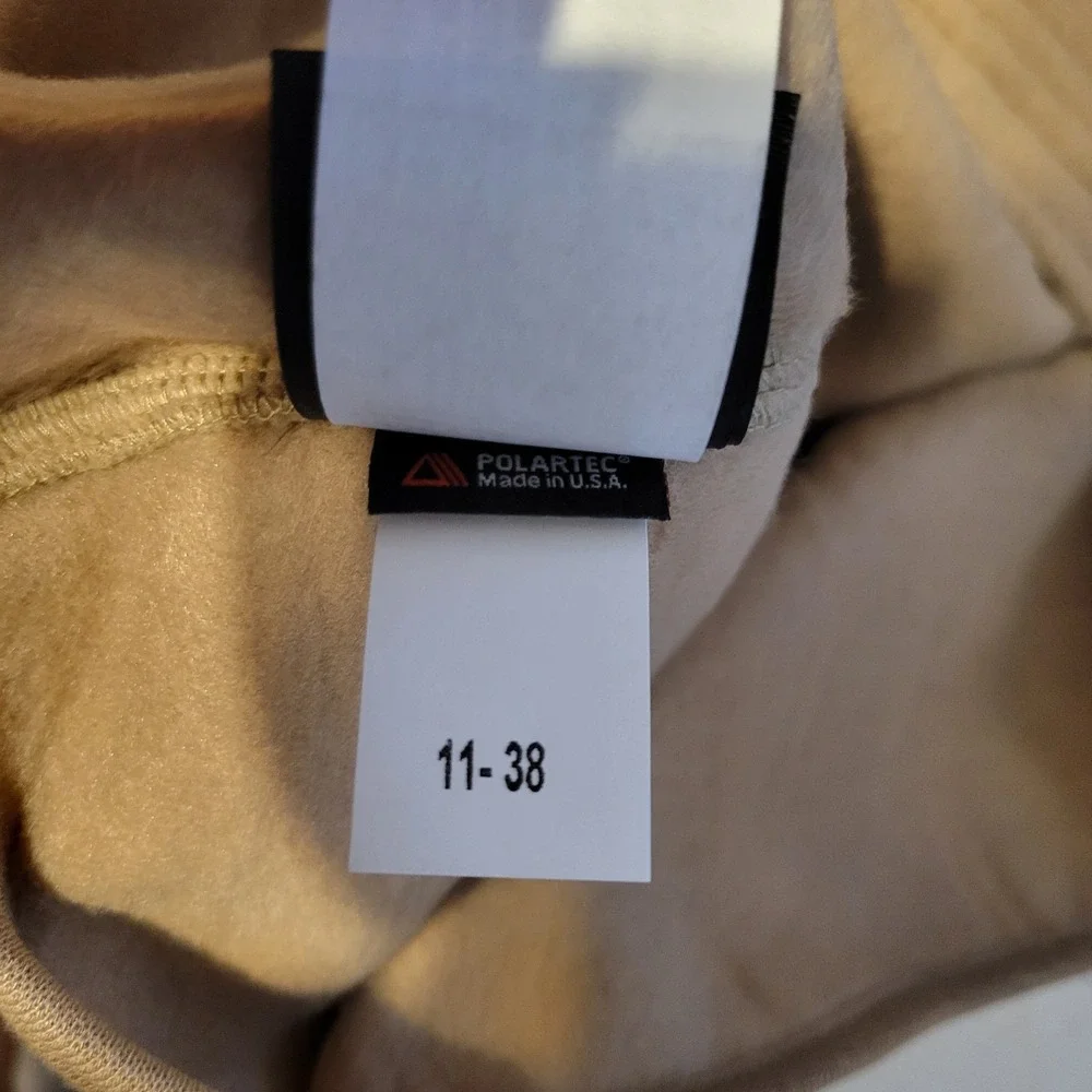 NWT‎ US Army Extreme Weather Outer Layer Liner Flame Resistant Beige Size Medium